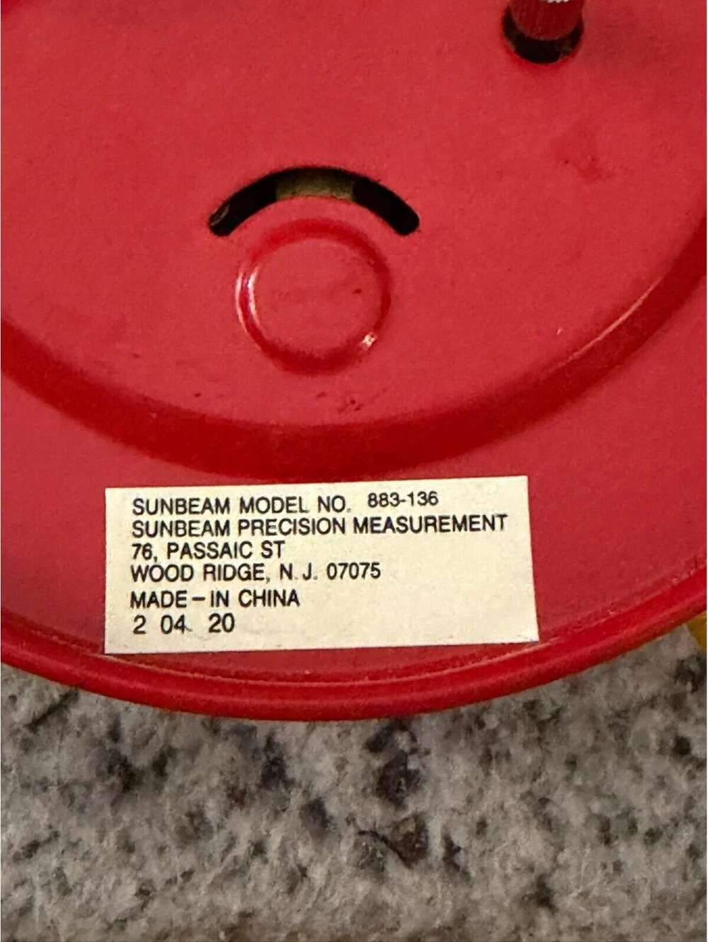Vintage Sunbeam Disney Winnie the Pooh Alarm Clock Twin Bell Quartz Works
